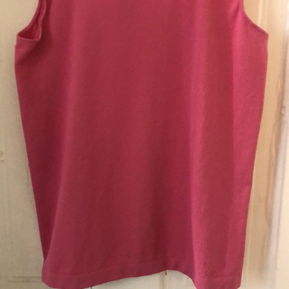 🧡 Wolford Pink Velvet Tank Top - Picture 5 of 5